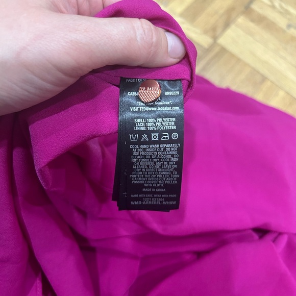 Bnwot Ted baker dress size 3 - Picture 7 of 7
